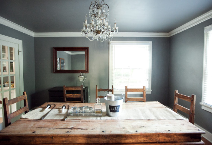 Wände streichen spanndecke satin altbau