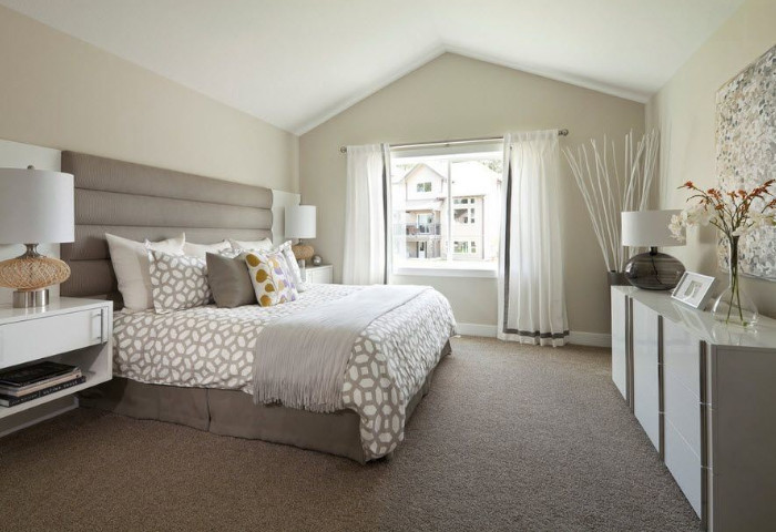 Teppichböden Spanndecke matt