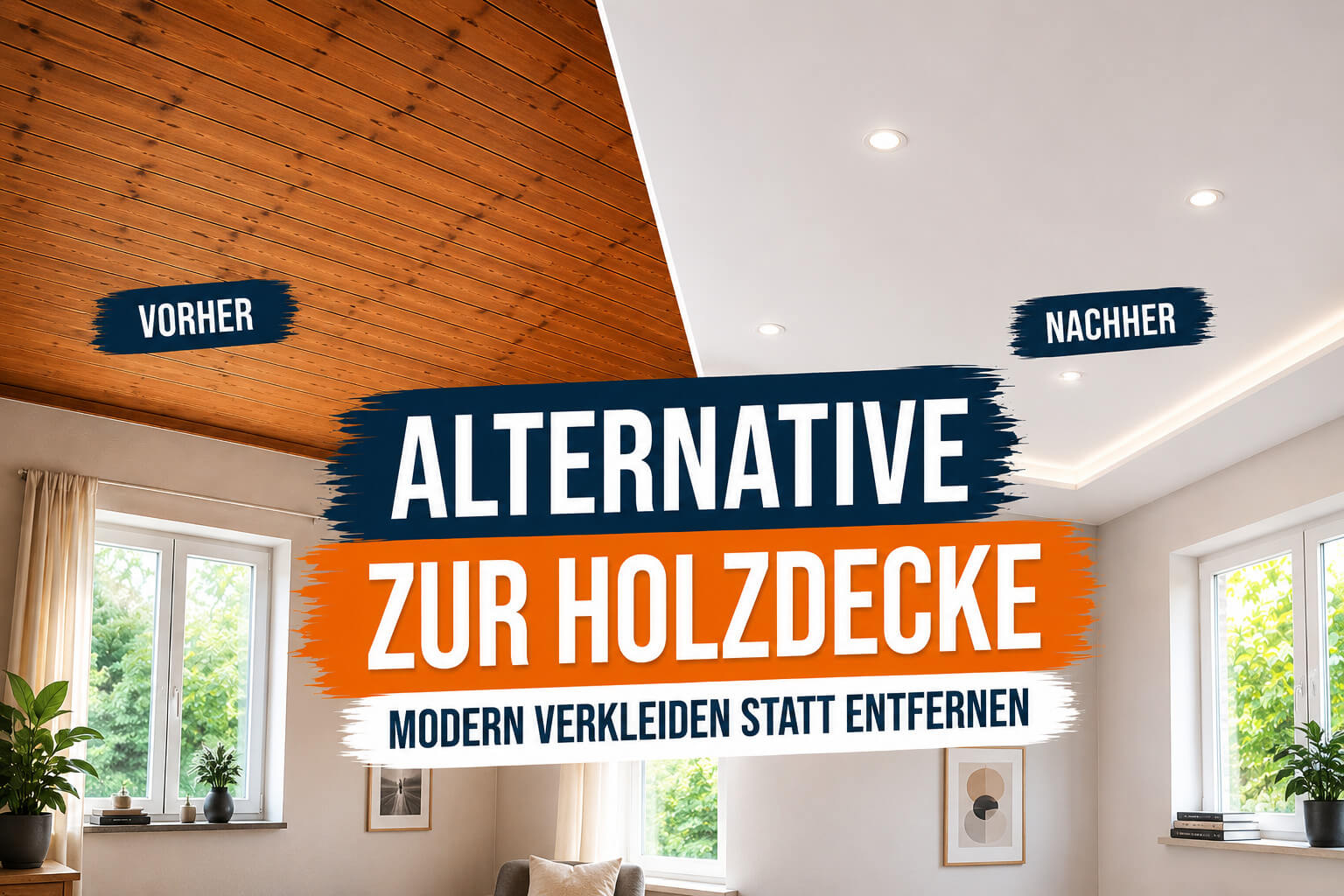 Alternative zur Holzdecke