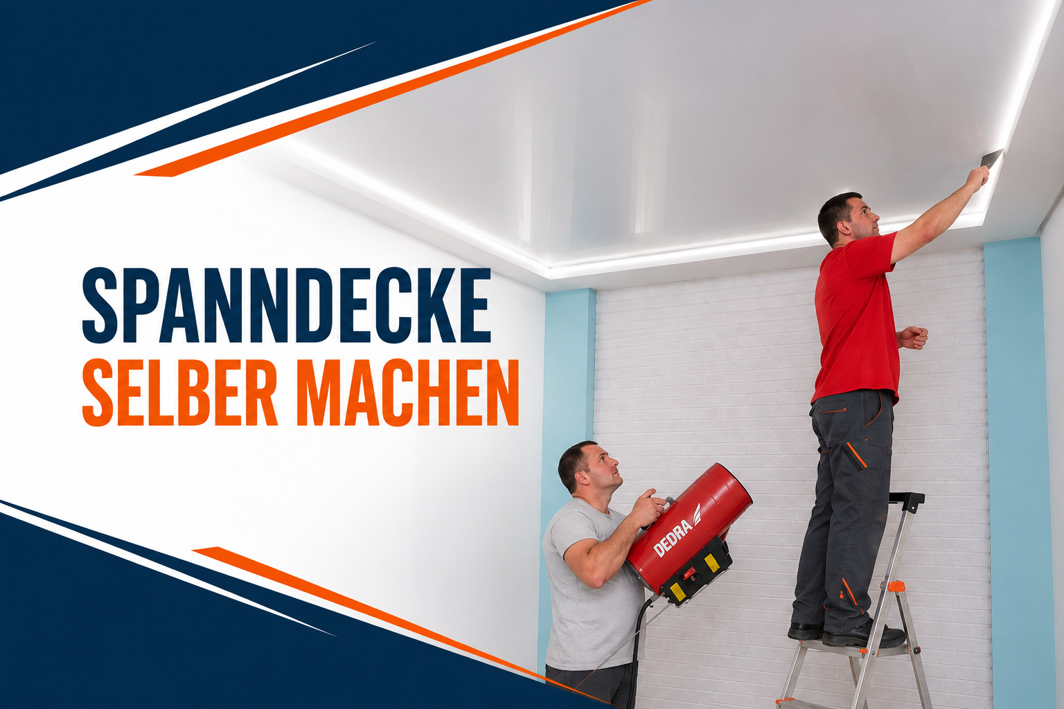 Spanndecke selber machen