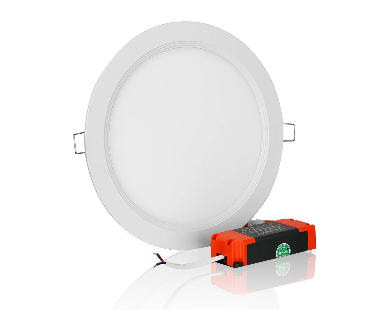 LED Einbaupanel rund 18W für Spanndecken