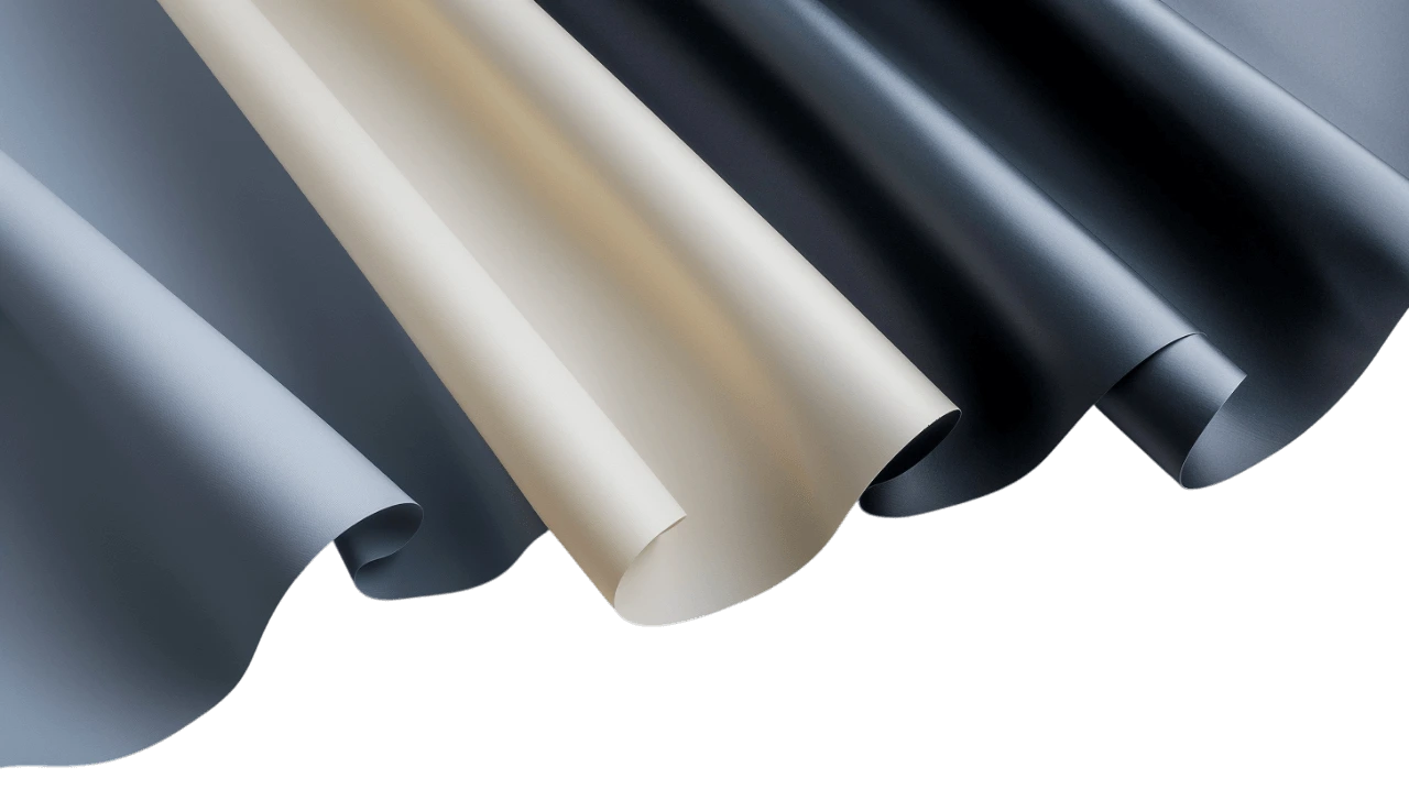 Spanndecke Seidenmatt Farbe